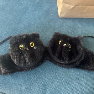 Dolls Kill Sugar Thrills "Good Kitty" bra.